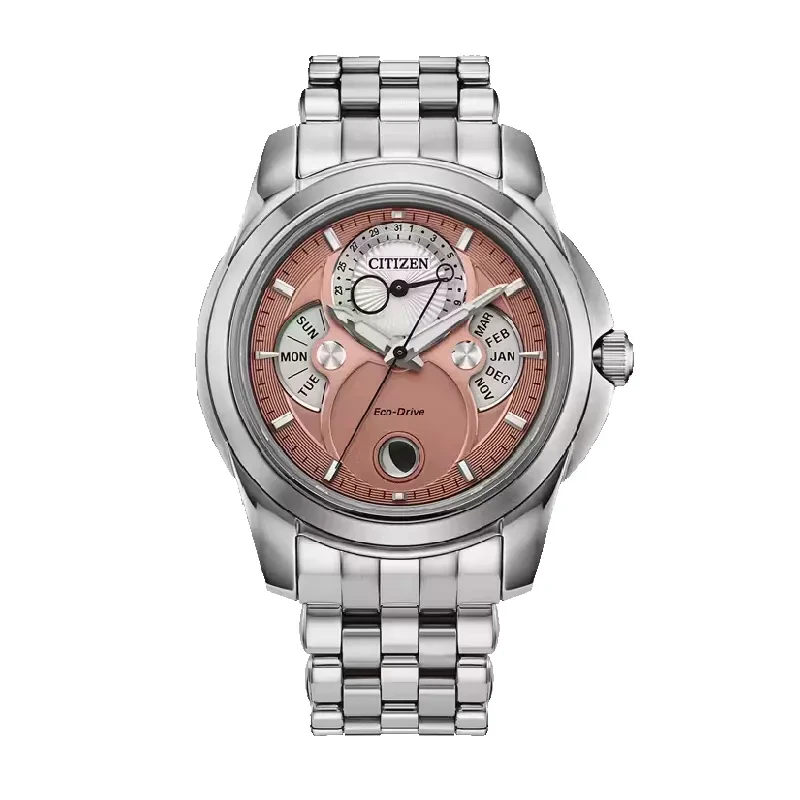 Citizen Calendrier Eco-Drive Moonphase Men's Watch- BU0080-52X